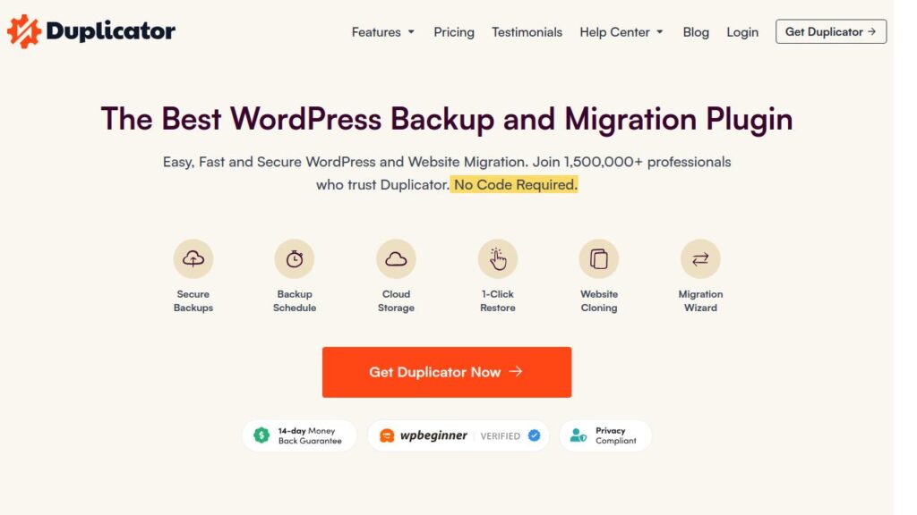 Duplicator / Best WordPress Development Tools