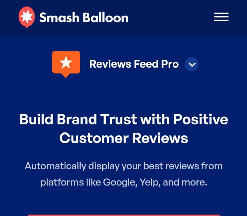 Smash Balloon Reviews Feed Pro Smash Balloon Reviews Feed Pro / WordPress Product Review Plugins